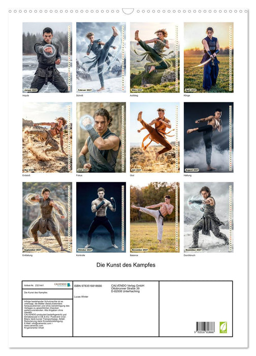 Die Kunst des Kampfes (CALVENDO Wandkalender 2027)