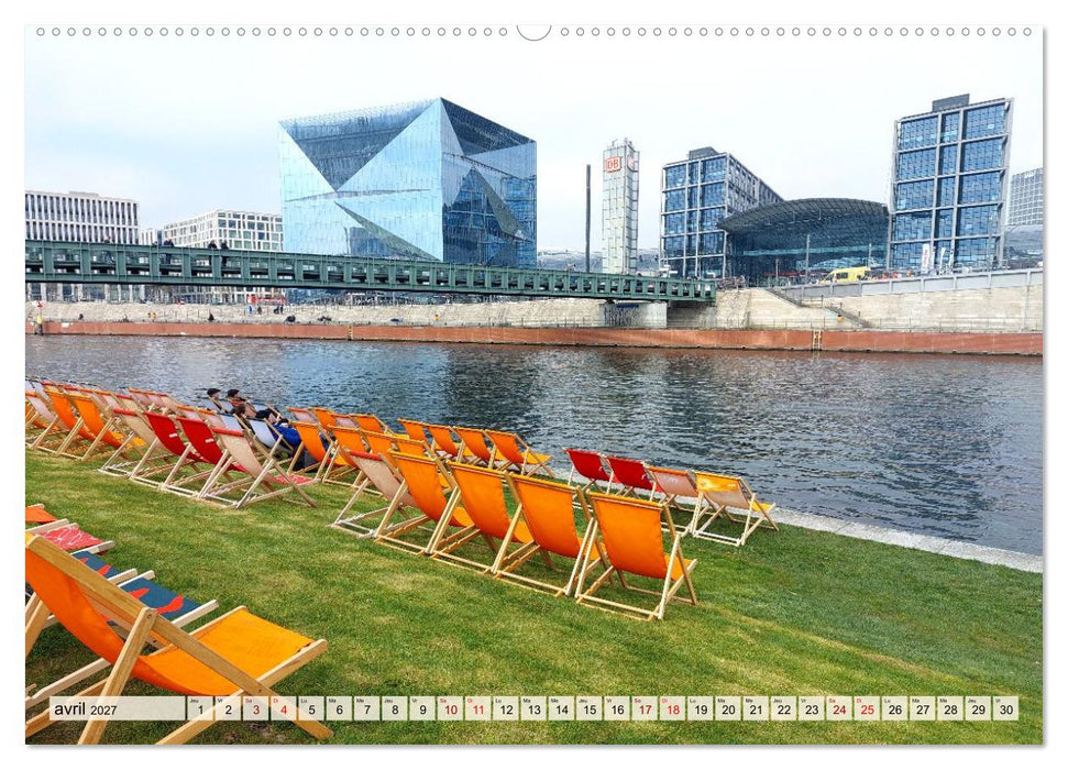 Berlin - dans le centre historique (CALVENDO Calendrier supérieur 2027)