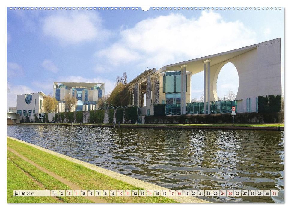 Berlin - dans le centre historique (CALVENDO Calendrier supérieur 2027)