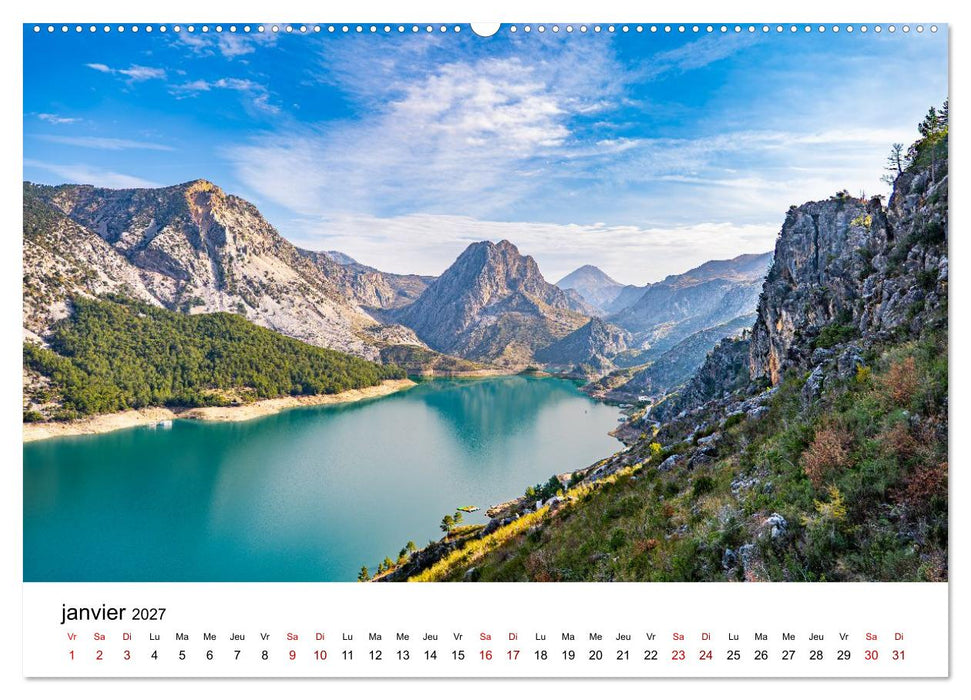 LA RIVIERA TURQUE Antiquité. Côte. Lumière. (CALVENDO Calendrier supérieur 2027)