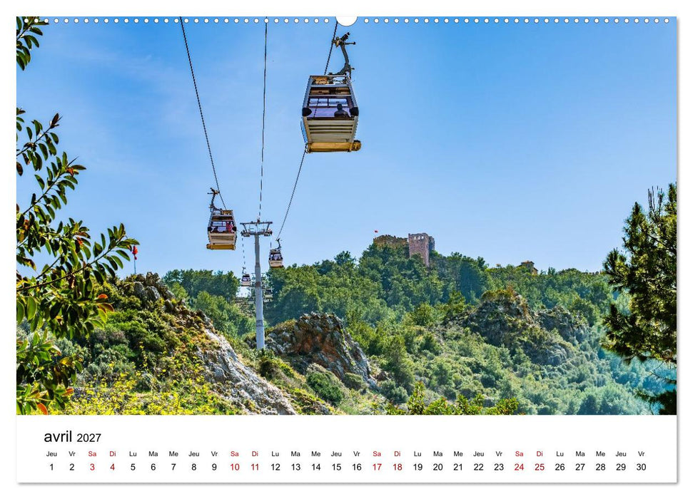 LA RIVIERA TURQUE Antiquité. Côte. Lumière. (CALVENDO Calendrier supérieur 2027)