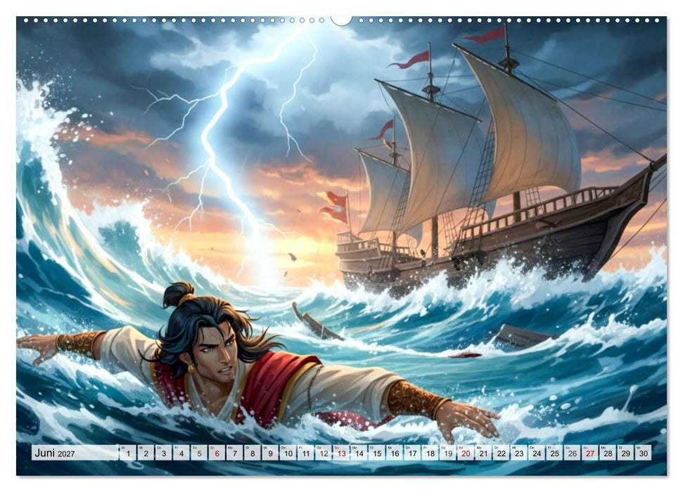 Sinbad – Reisen ins Unbekannte (CALVENDO Premium Wandkalender 2027)