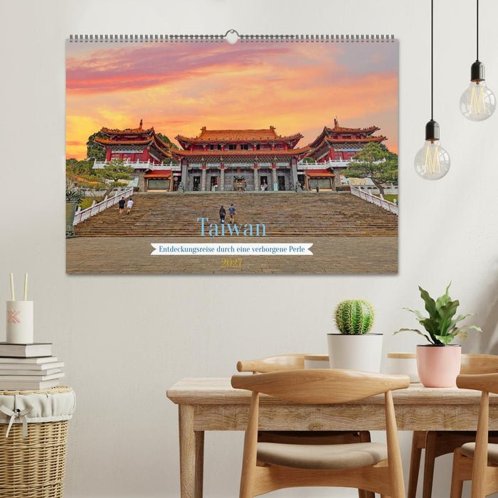 Taiwan – Entdeckungsreise durch eine verborgene Perle (CALVENDO Wandkalender 2027)
