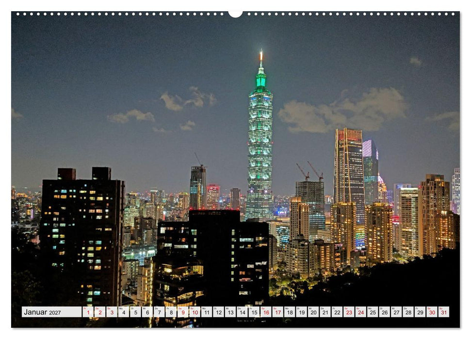 Taiwan – Entdeckungsreise durch eine verborgene Perle (CALVENDO Wandkalender 2027)