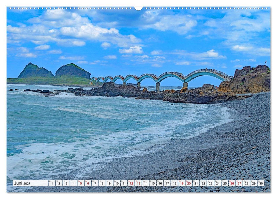 Taiwan – Entdeckungsreise durch eine verborgene Perle (CALVENDO Wandkalender 2027)