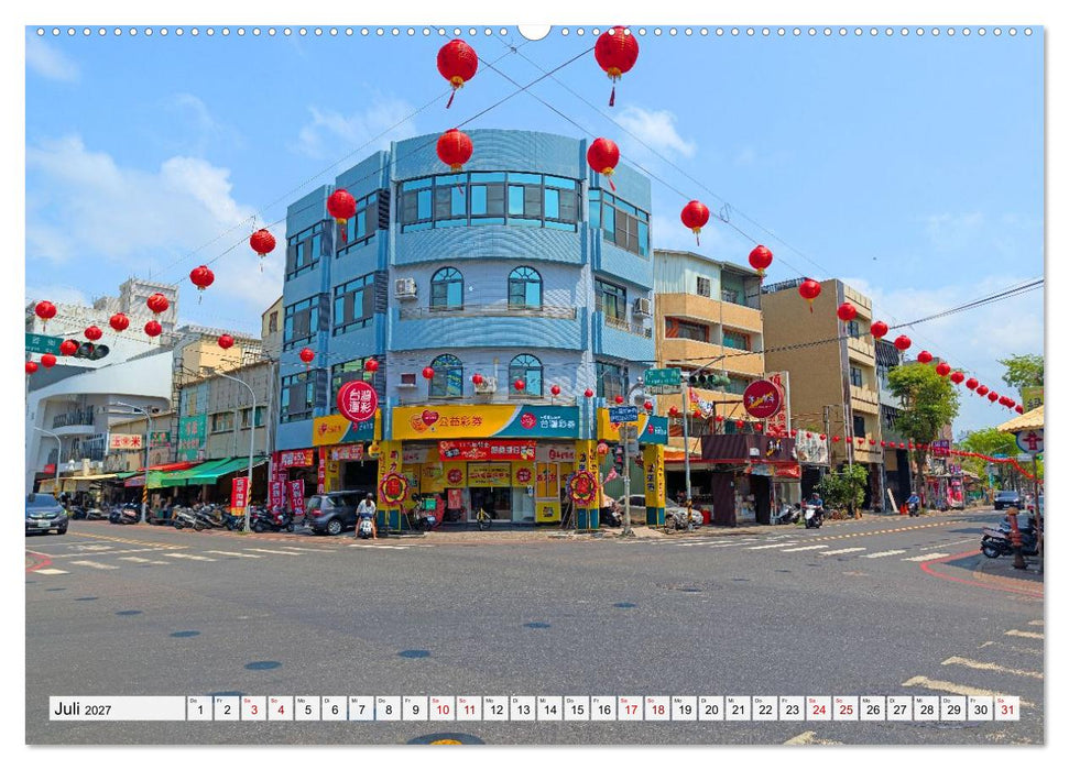 Taiwan – Entdeckungsreise durch eine verborgene Perle (CALVENDO Premium Wandkalender 2027)