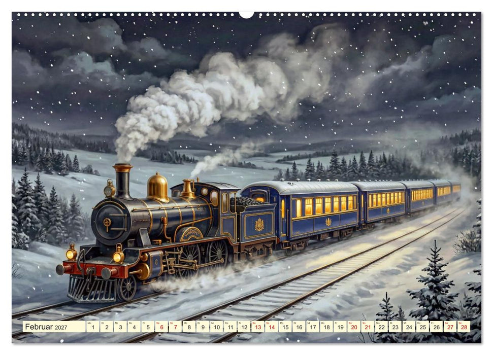 Nostalgisch auf Reisen (CALVENDO Premium Wandkalender 2027)