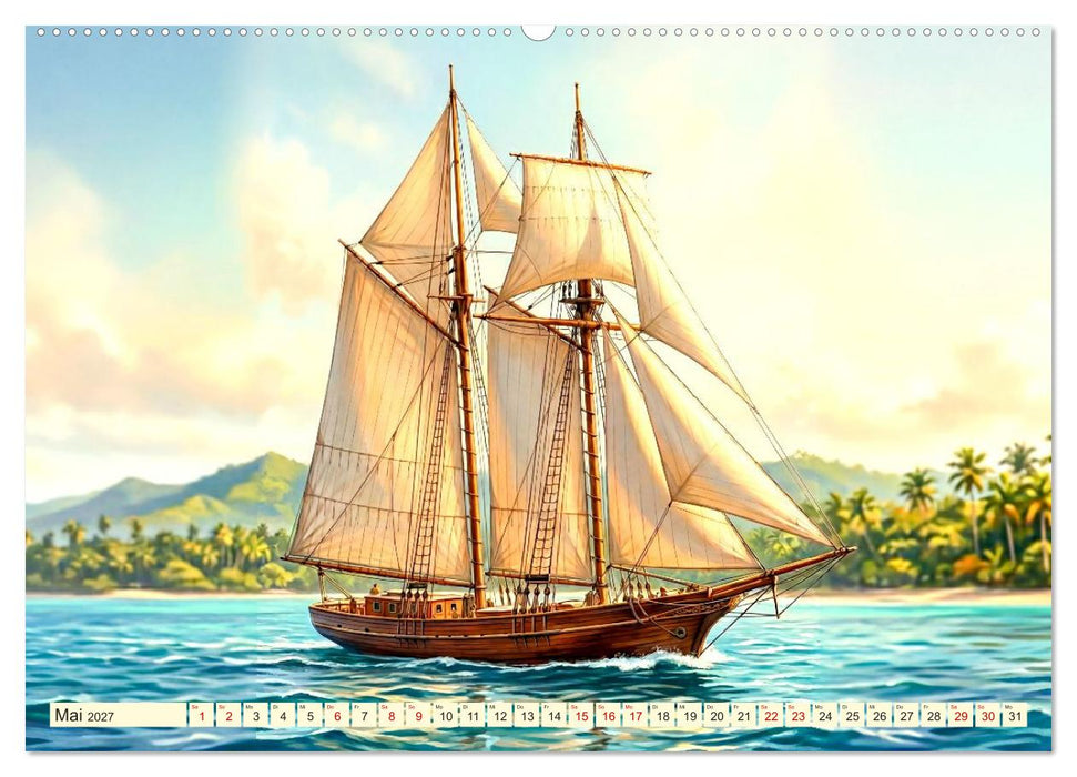 Nostalgisch auf Reisen (CALVENDO Premium Wandkalender 2027)