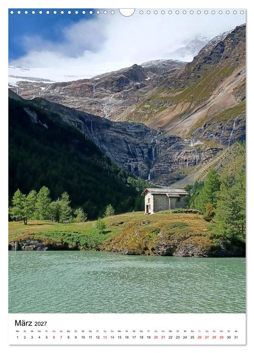 Traumhafte Bergwelt - Im Bann des Lichts (CALVENDO Wandkalender 2027)