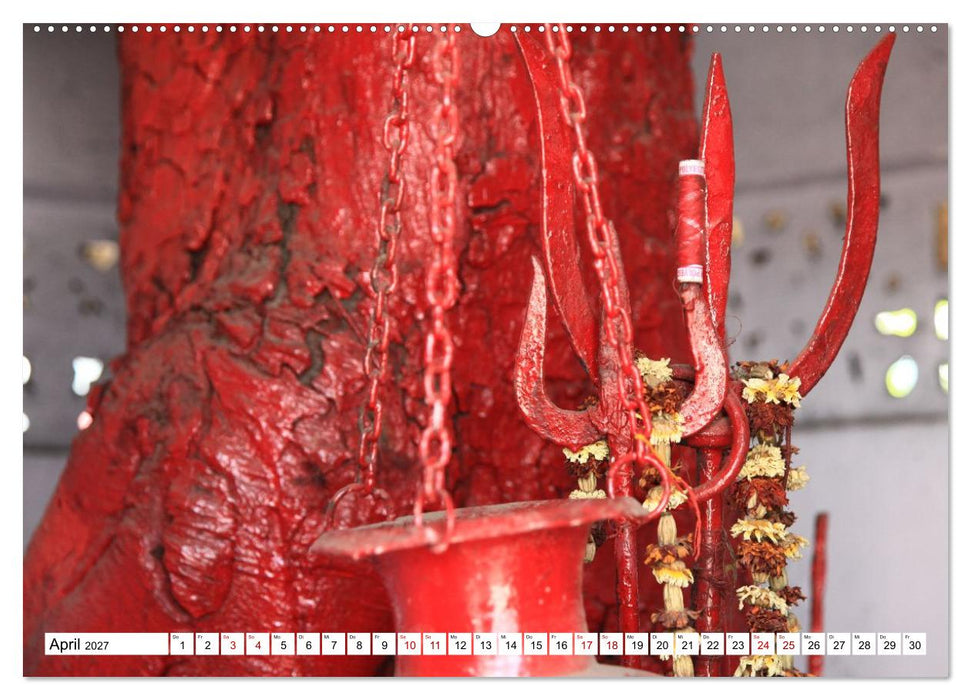 Farbenfrohes Indien (CALVENDO Premium Wandkalender 2027)