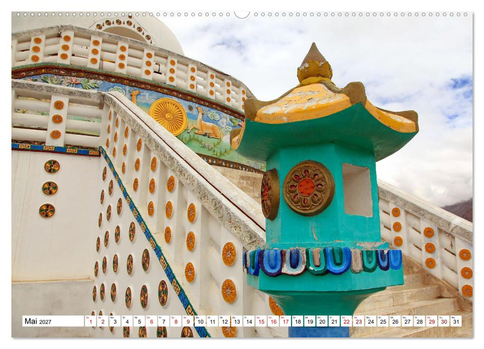 Farbenfrohes Indien (CALVENDO Premium Wandkalender 2027)
