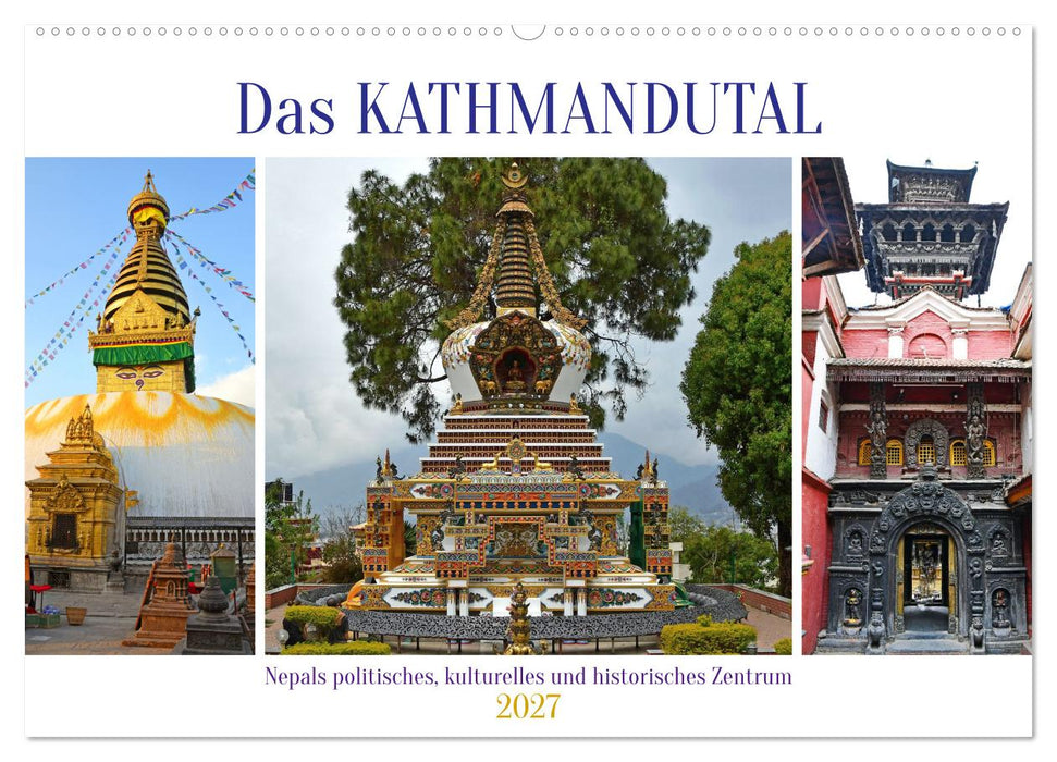 Das Kathmandutal (CALVENDO Wandkalender 2027)