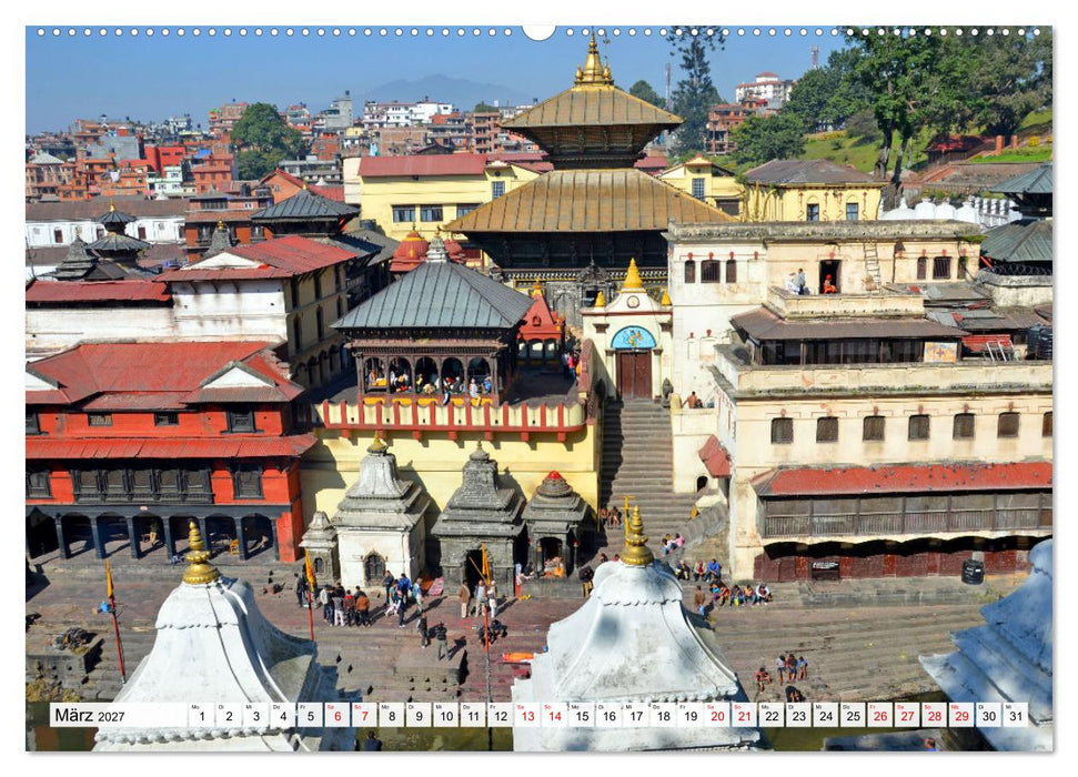 Das Kathmandutal (CALVENDO Premium Wandkalender 2027)