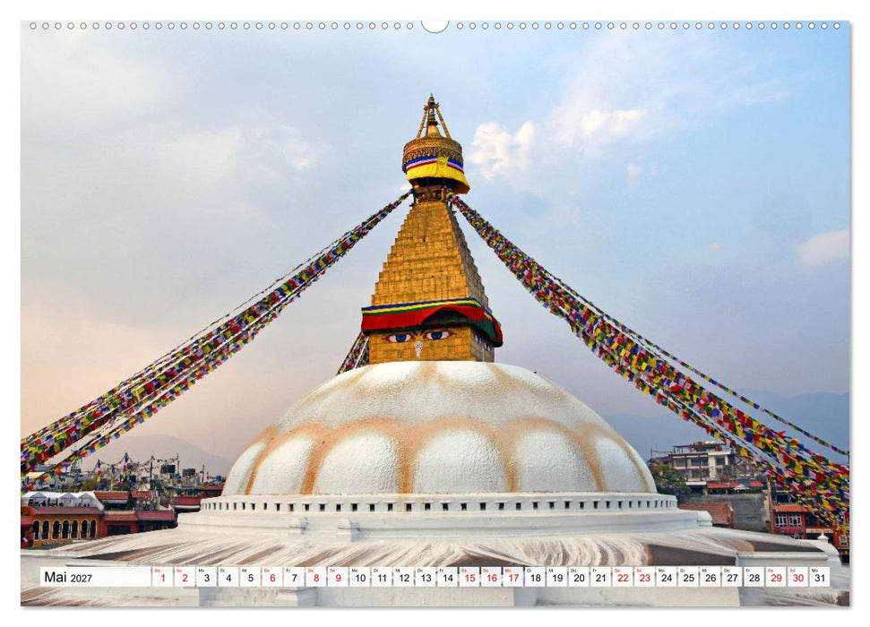 Das Kathmandutal (CALVENDO Premium Wandkalender 2027)