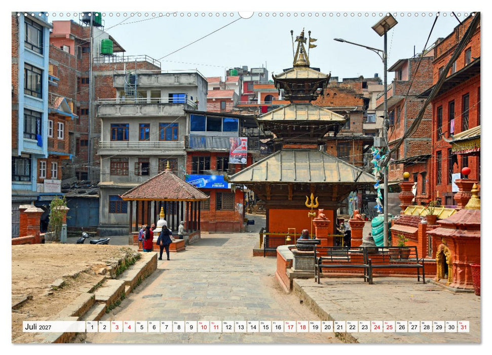 Das Kathmandutal (CALVENDO Premium Wandkalender 2027)