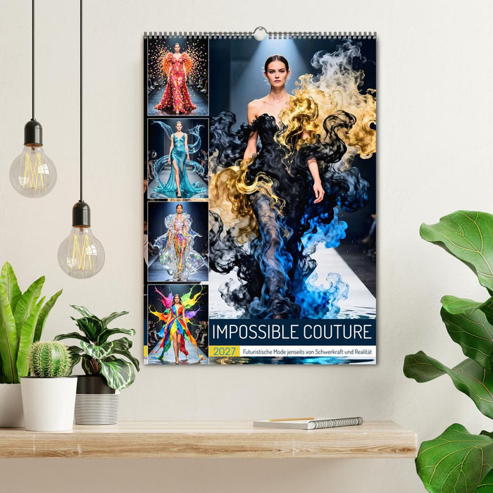 Impossible Couture - Futuristische Mode jenseits von Schwerkraft und Realität (CALVENDO Wandkalender 2027)