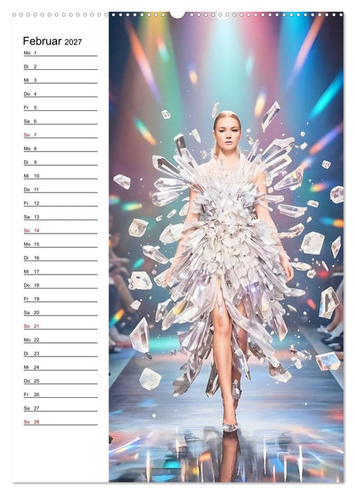 Impossible Couture - Futuristische Mode jenseits von Schwerkraft und Realität (CALVENDO Wandkalender 2027)