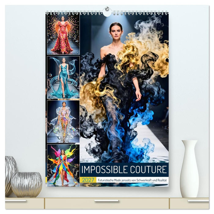 Impossible Couture - Futuristische Mode jenseits von Schwerkraft und Realität (CALVENDO Premium Wandkalender 2027)