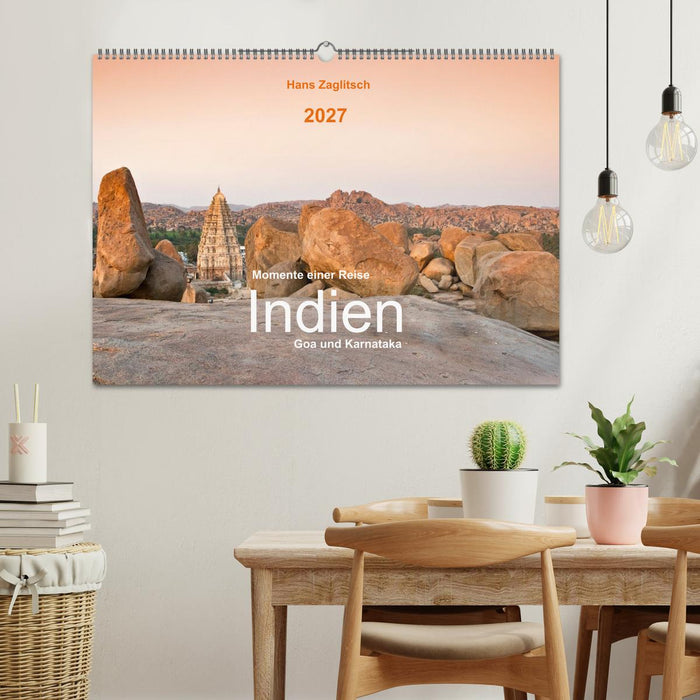 Momente einer Reise - Goa und Karnataka (CALVENDO Wandkalender 2027)