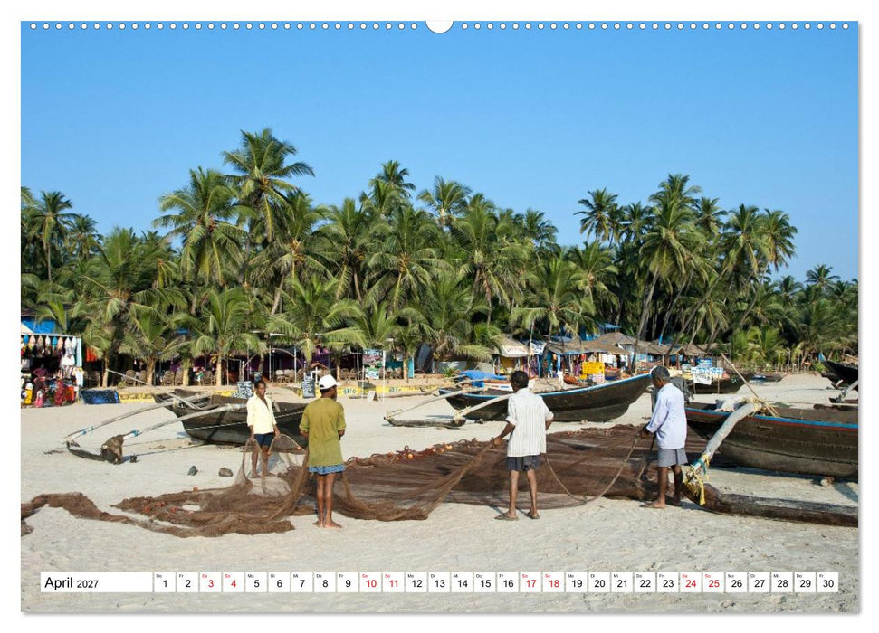 Momente einer Reise - Goa und Karnataka (CALVENDO Wandkalender 2027)