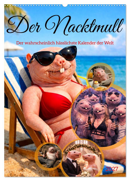 Der Nacktmull (CALVENDO Wandkalender 2027)