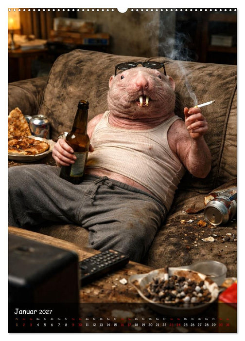 Der Nacktmull (CALVENDO Wandkalender 2027)