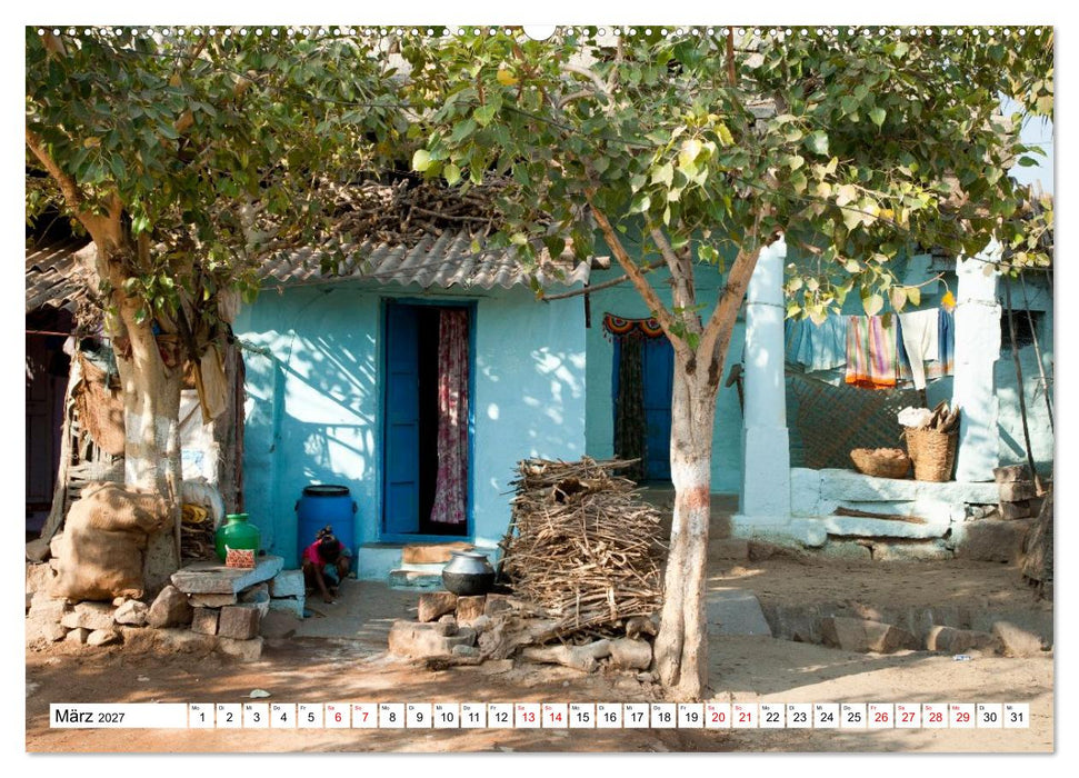 Momente einer Reise - Goa und Karnataka (CALVENDO Premium Wandkalender 2027)