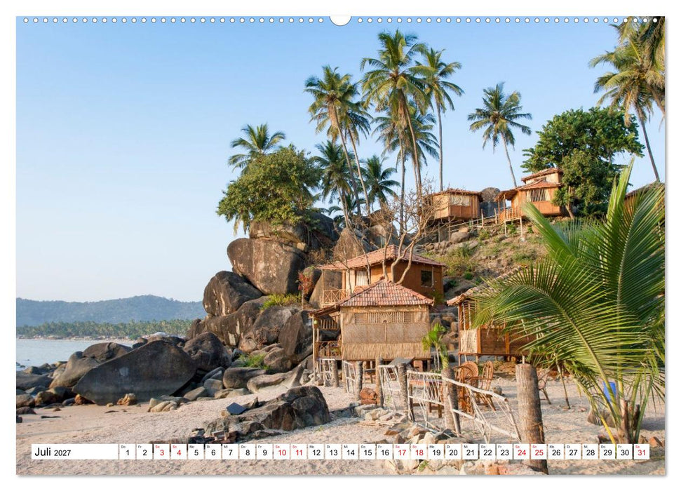Momente einer Reise - Goa und Karnataka (CALVENDO Premium Wandkalender 2027)
