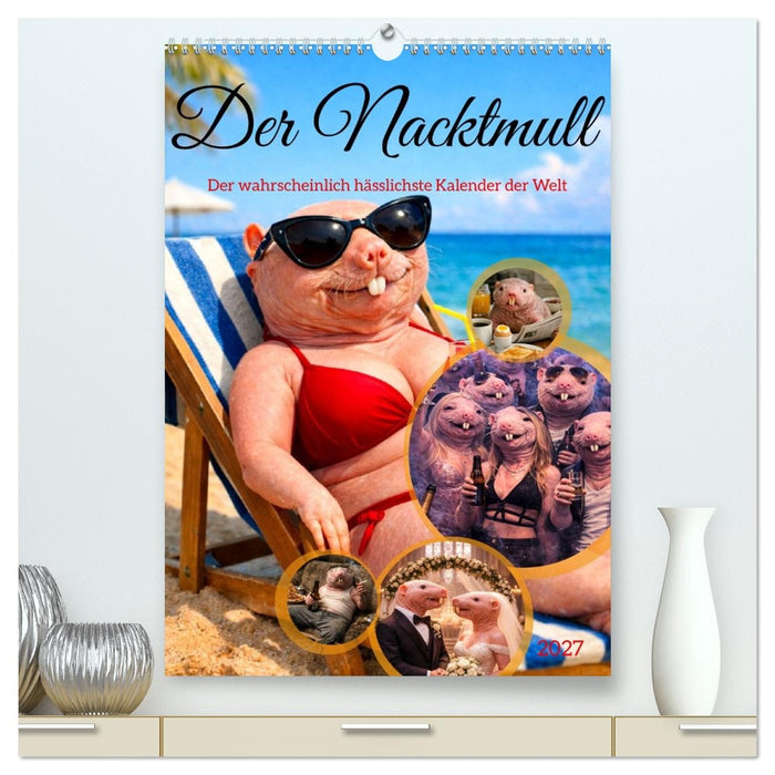 Der Nacktmull (CALVENDO Premium Wandkalender 2027)
