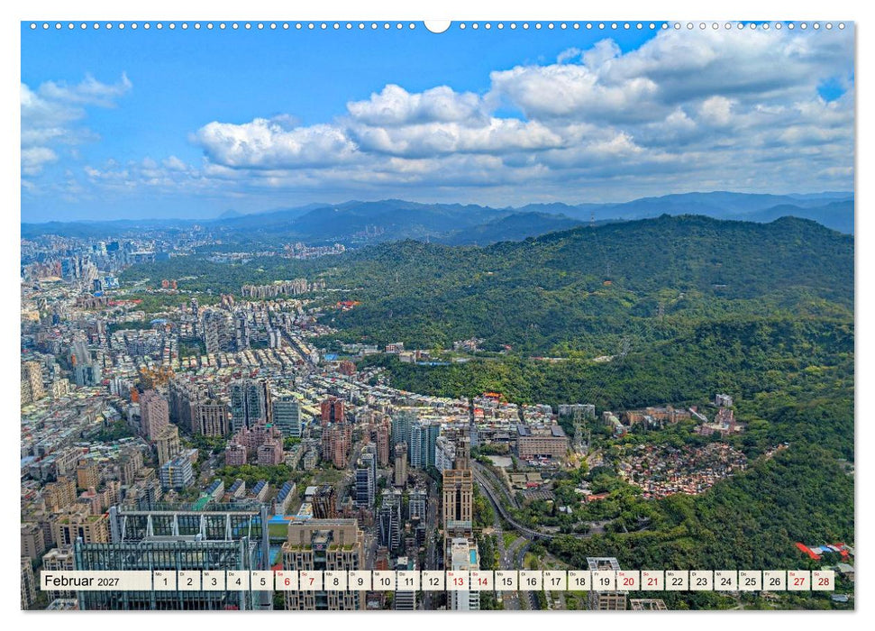 Taipeh – Tradition trifft Moderne (CALVENDO Wandkalender 2027)