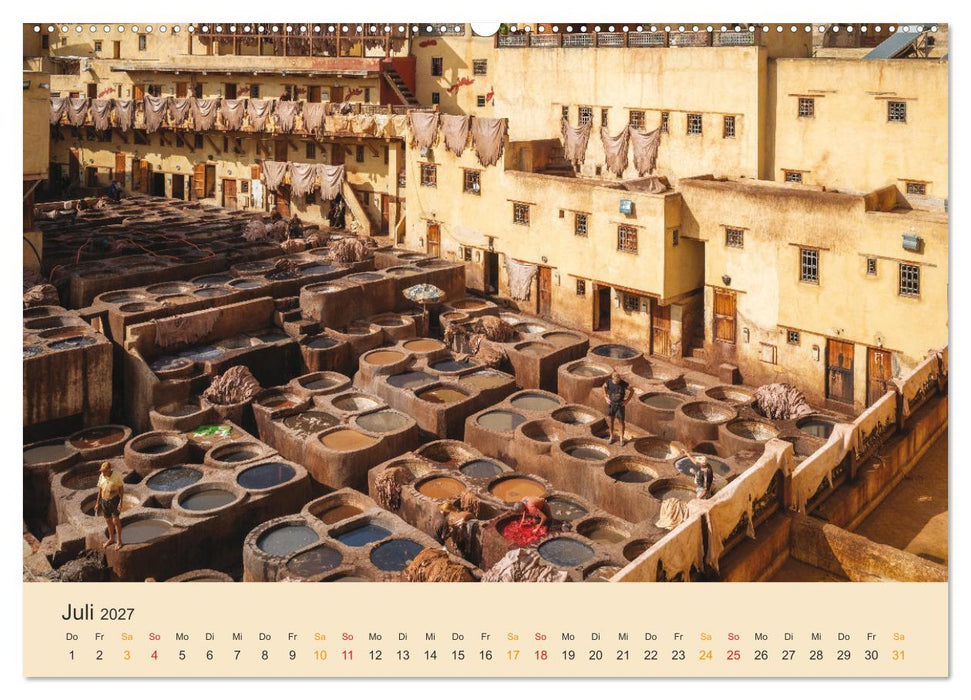 Ein kurzer Ausflug nach Marokko (CALVENDO Premium Wandkalender 2027)