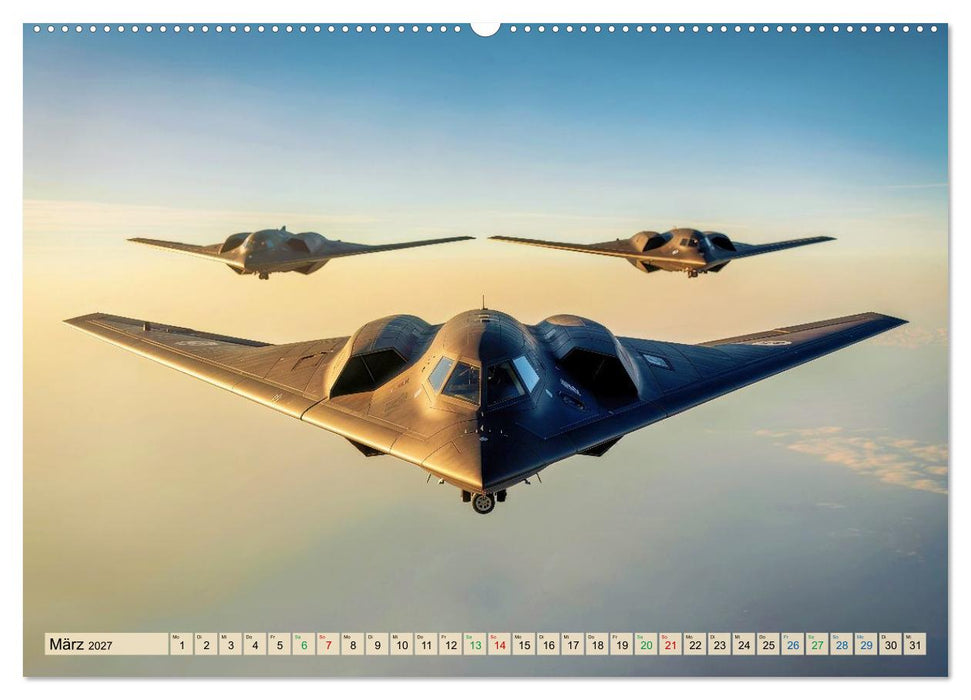 B2 Spirit - Bomber (CALVENDO Premium Wandkalender 2027)
