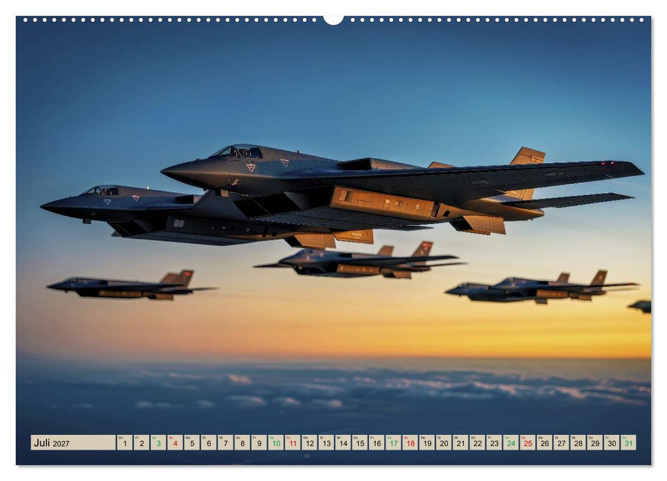 B2 Spirit - Bomber (CALVENDO Premium Wandkalender 2027)