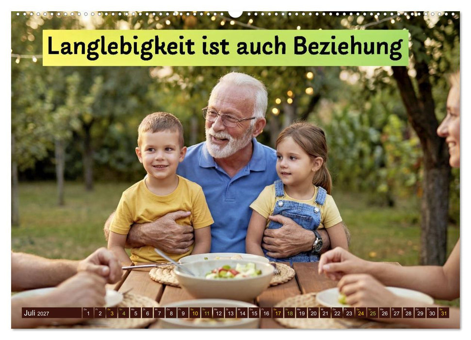 Longevity - Die Zukunft der Vitalität (CALVENDO Premium Wandkalender 2027)
