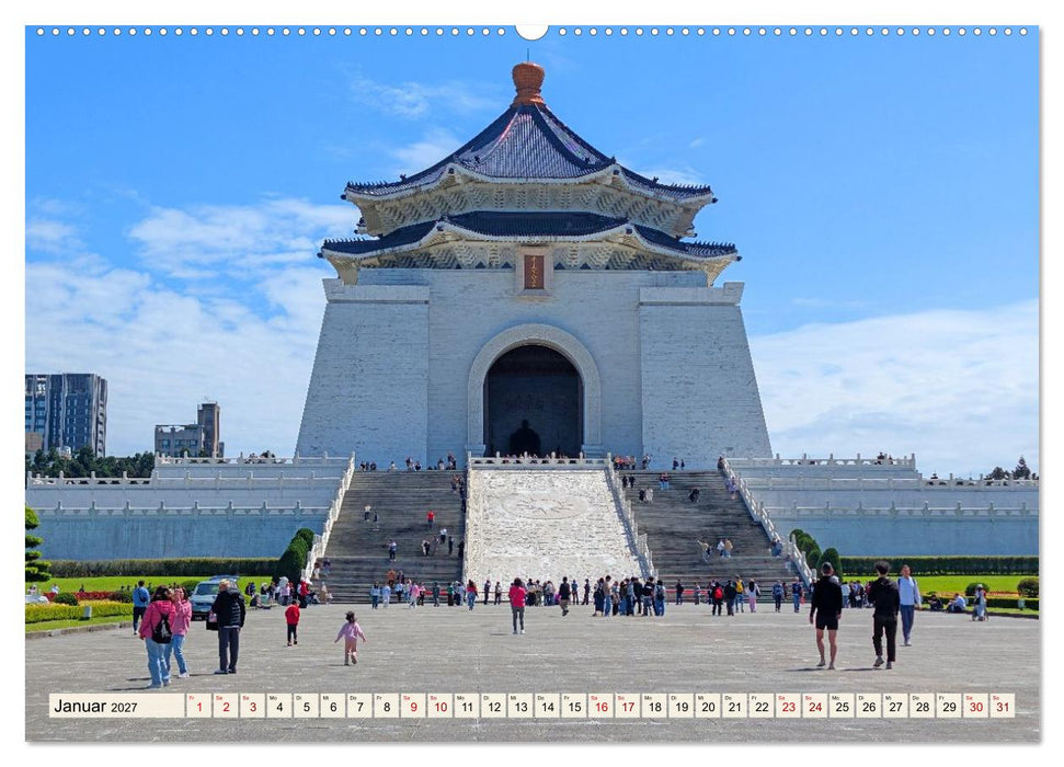 Taipeh – Tradition trifft Moderne (CALVENDO Premium Wandkalender 2027)