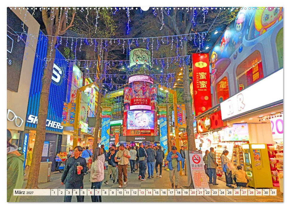 Taipeh – Tradition trifft Moderne (CALVENDO Premium Wandkalender 2027)