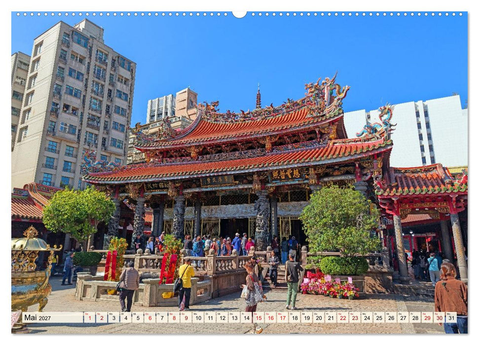 Taipeh – Tradition trifft Moderne (CALVENDO Premium Wandkalender 2027)
