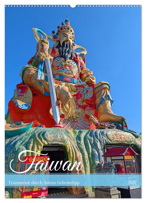 Taiwan – Traumreise durch Asiens Geheimtipp (CALVENDO Wandkalender 2027)