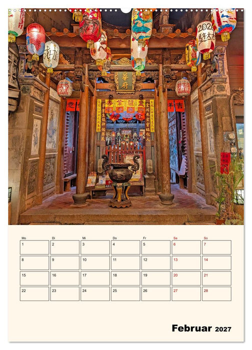 Taiwan – Traumreise durch Asiens Geheimtipp (CALVENDO Wandkalender 2027)