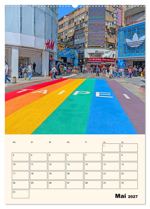 Taiwan – Traumreise durch Asiens Geheimtipp (CALVENDO Wandkalender 2027)