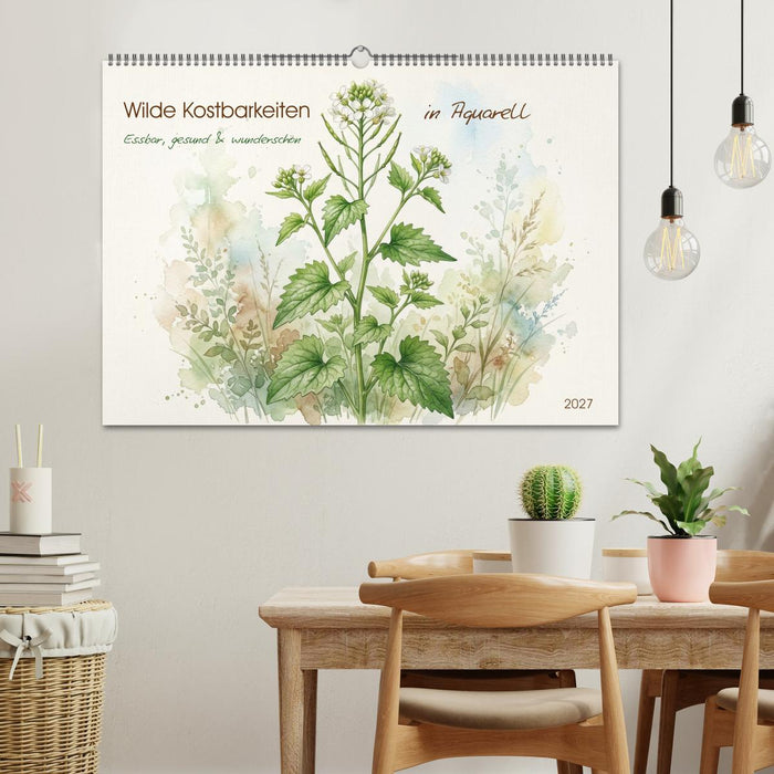 Wilde Kostbarkeiten – Essbar, gesund & wunderschön (CALVENDO Wandkalender 2027)