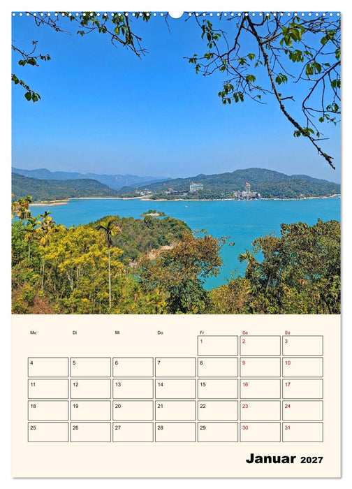 Taiwan – Traumreise durch Asiens Geheimtipp (CALVENDO Premium Wandkalender 2027)