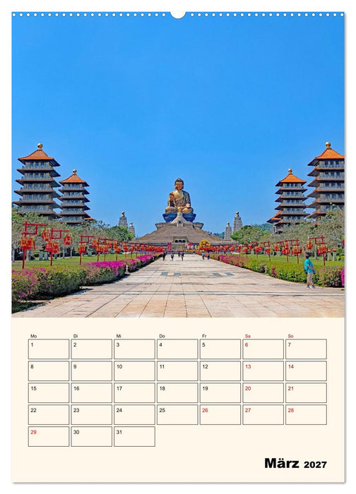 Taiwan – Traumreise durch Asiens Geheimtipp (CALVENDO Premium Wandkalender 2027)