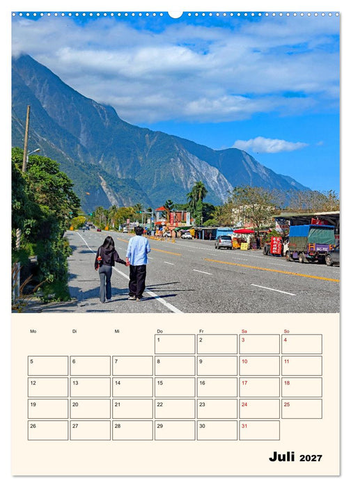 Taiwan – Traumreise durch Asiens Geheimtipp (CALVENDO Premium Wandkalender 2027)