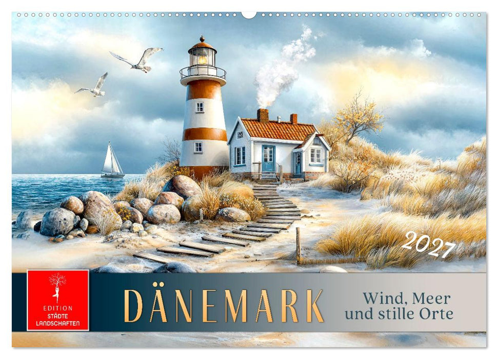 Dänemark - Wind, Meer und stille Orte (CALVENDO Wandkalender 2027)