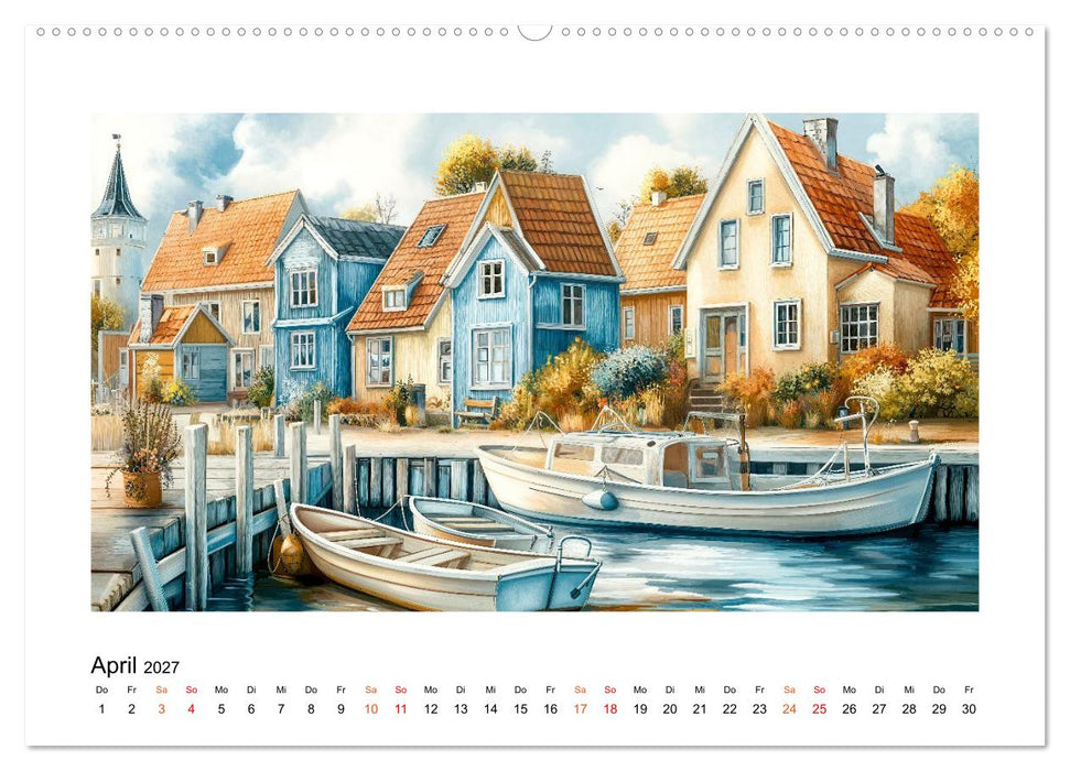 Dänemark - Wind, Meer und stille Orte (CALVENDO Wandkalender 2027)