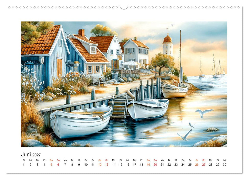 Dänemark - Wind, Meer und stille Orte (CALVENDO Wandkalender 2027)