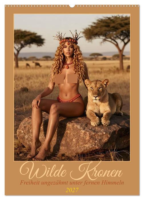 Wilde Kronen (CALVENDO Wandkalender 2027)