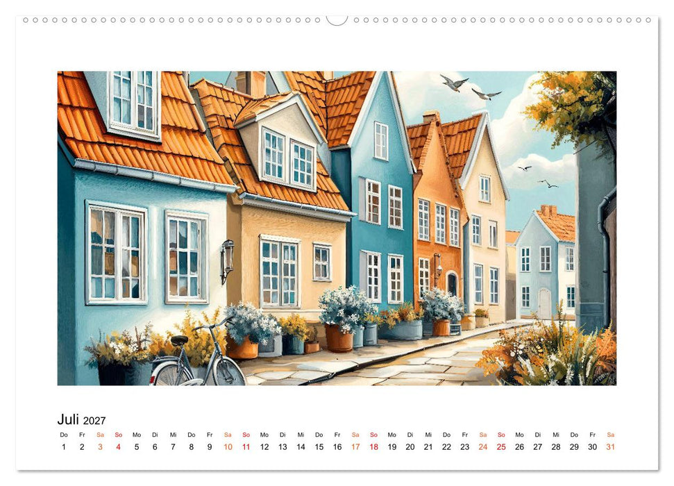Dänemark - Wind, Meer und stille Orte (CALVENDO Premium Wandkalender 2027)