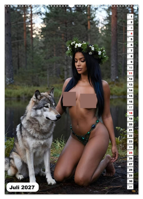 Wilde Kronen (CALVENDO Premium Wandkalender 2027)